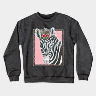 Baby Zebra Crewneck Sweatshirt